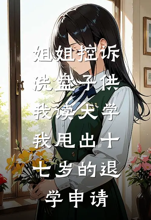 姐姐控诉洗盘子供我读大学，我甩出十七岁的退学申请