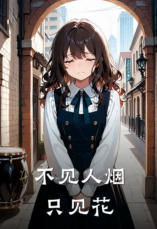 不见人烟只见花